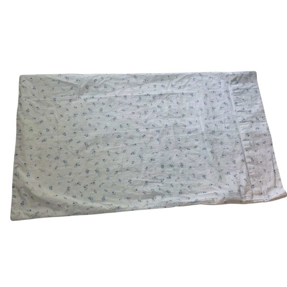 Lauren Ralph Lauren Linda Floral Blue Pattern Cottagecore Pillow Case 32x18